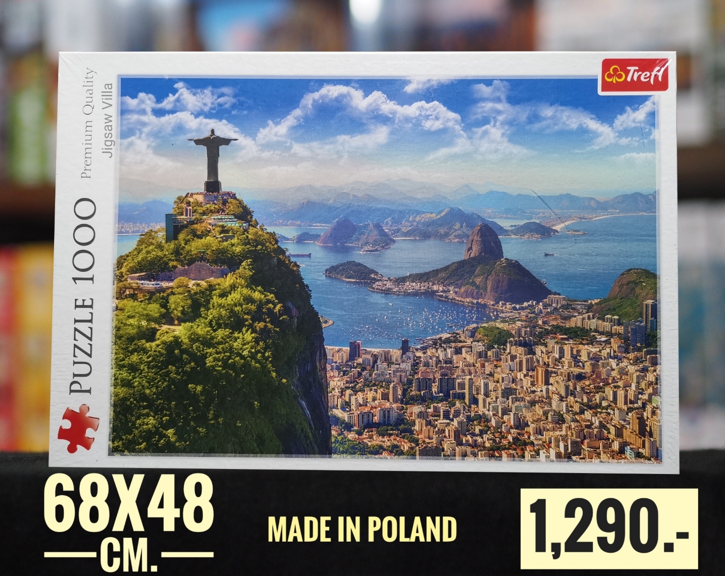 Trefl - Rio De Janeiro, Brazil by Gardel Bertand 1000 pcs.