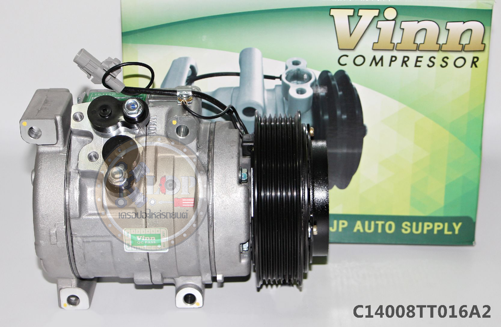 C14008TT016A2 คอมแอร์ VINN : TOYOTA FORTUNER, INNOVA ดีเซล (งานไตหวัน-จีน)