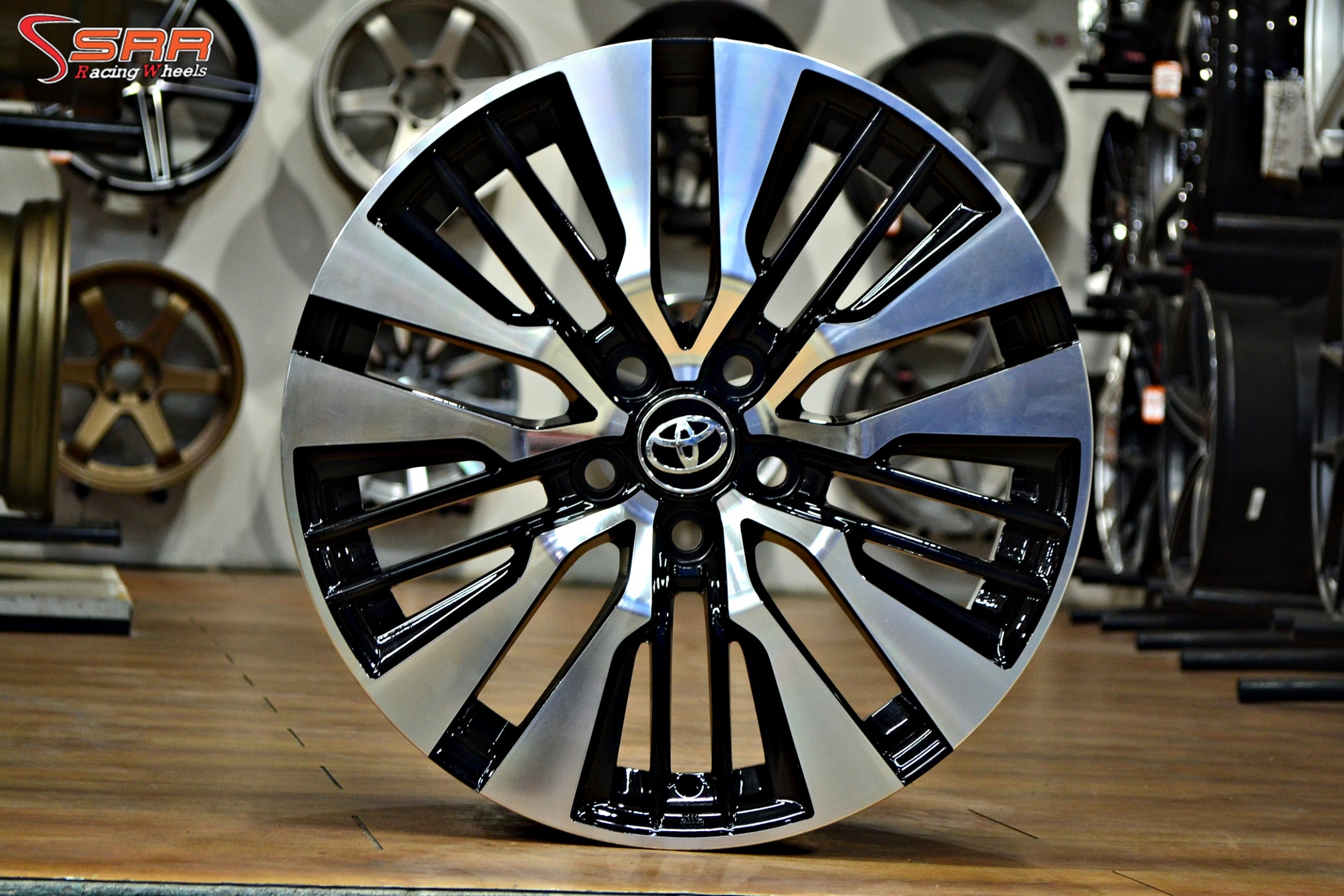ล้อแม็กซ์ สำหรับใส่รถ TOYOTA ALPHARD , VELLFIRE , CAMRY ขอบ18 นิ้ว