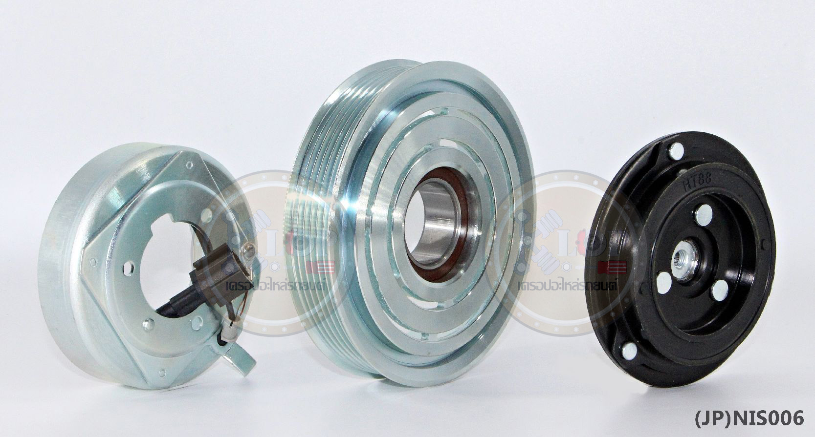 (JP)NIS006-JP ชุดหน้าคลัทช์(Vinn) NISSAN TEANA ปี2004-2008 (2.3 cc.) (ญี่ปุ่น) 138mm. 6PK 12V.