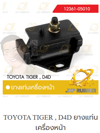 แท่นเครื่องหน้า TIGER, D4D ยี่ห้อ JKP (มาอุดงานไทยกันครับ)