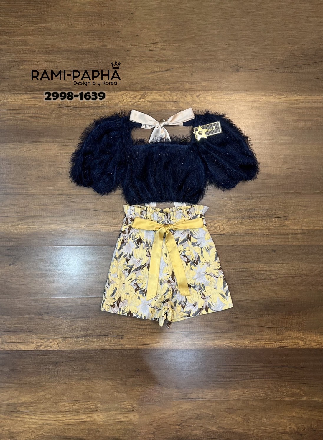 2998-1639 เสื้อ+ขาสั้น