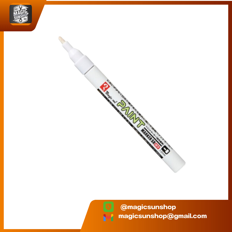 Magic Ink ปากกาเพ็นท์ 1.2 มม.Magic Ink No.MSR551-T30 สีขาว MSR551 132x11x11mm ขาว