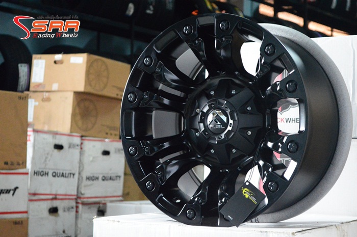 FUEL VAPOR D560 ขอบ18 ET-12 6x135/6x139.7 MATTE BLACK