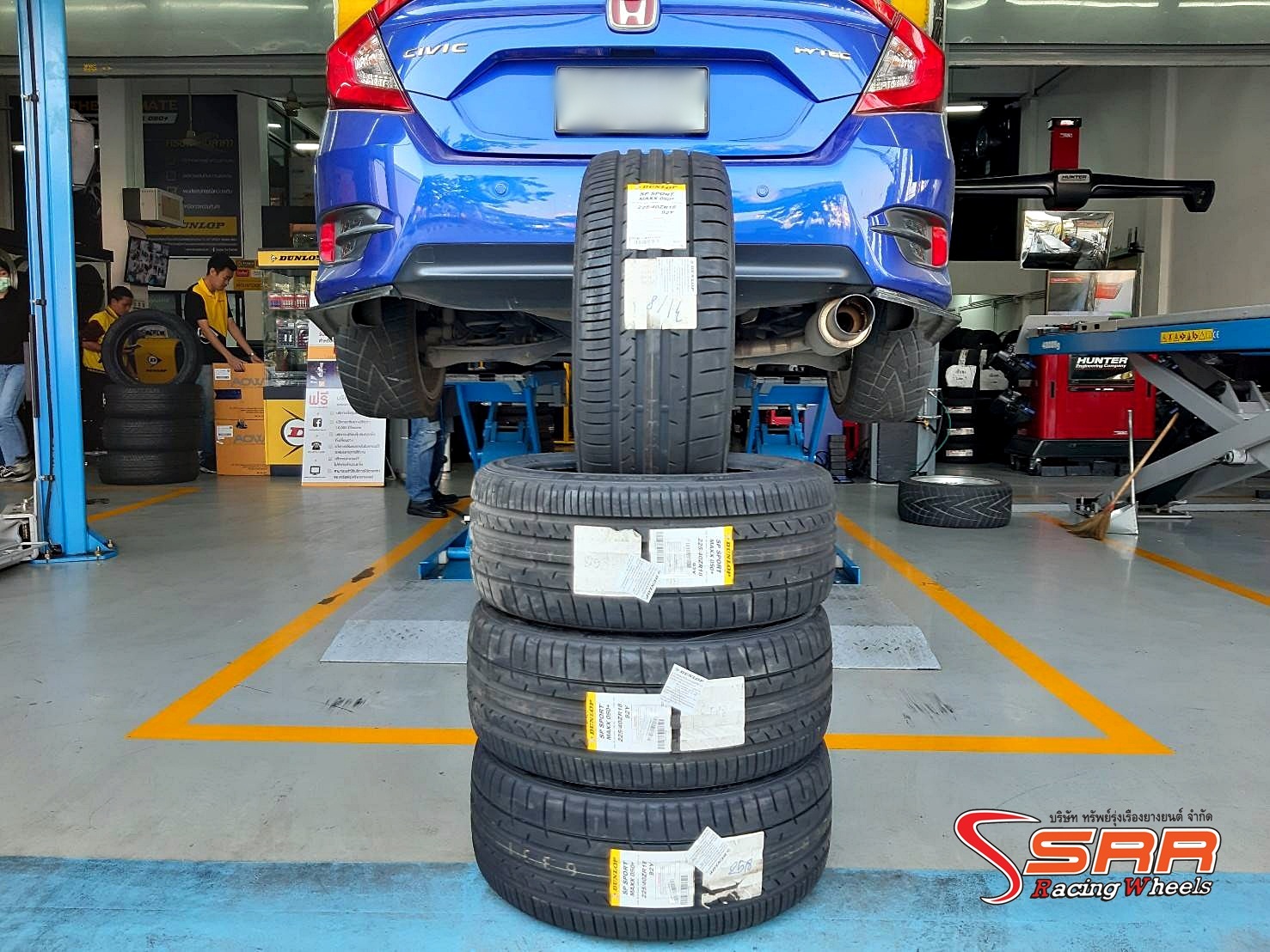 DUNLOP SP SPORT MAXX 050+ 225/40ZR18 ยางญี่ปุ่น ราคาพิเศษ