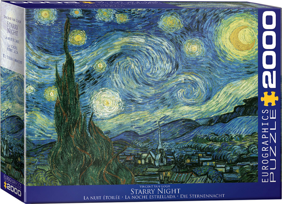 Eurographics - Starry Night by Vincent Van Gogh 2000 pcs.