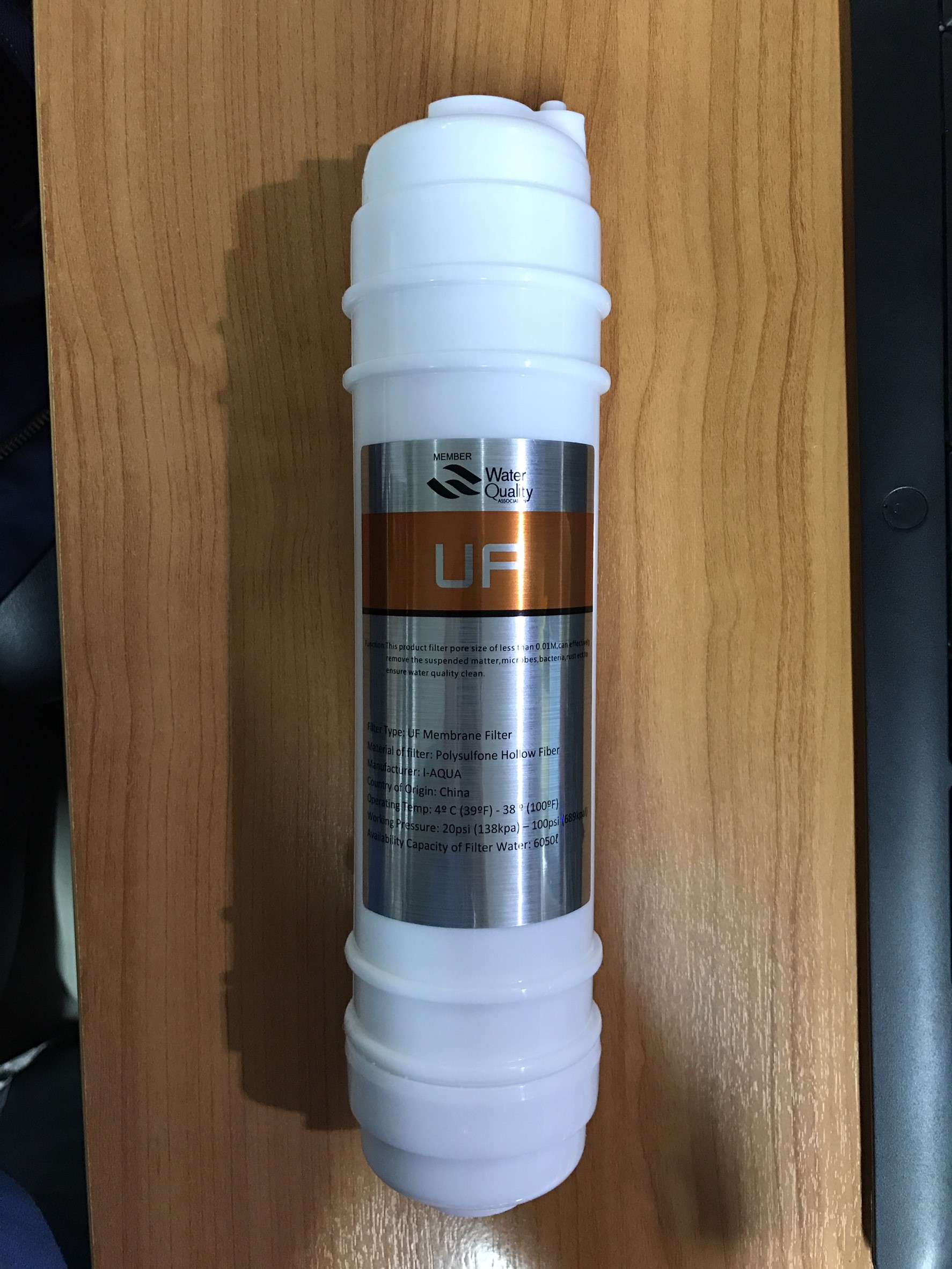 ไส้กรอง UF Membrane 11 นิ้ว (I Type) แถมวาล์วเปิดปิดน้ำ ชิ้น/ลัง