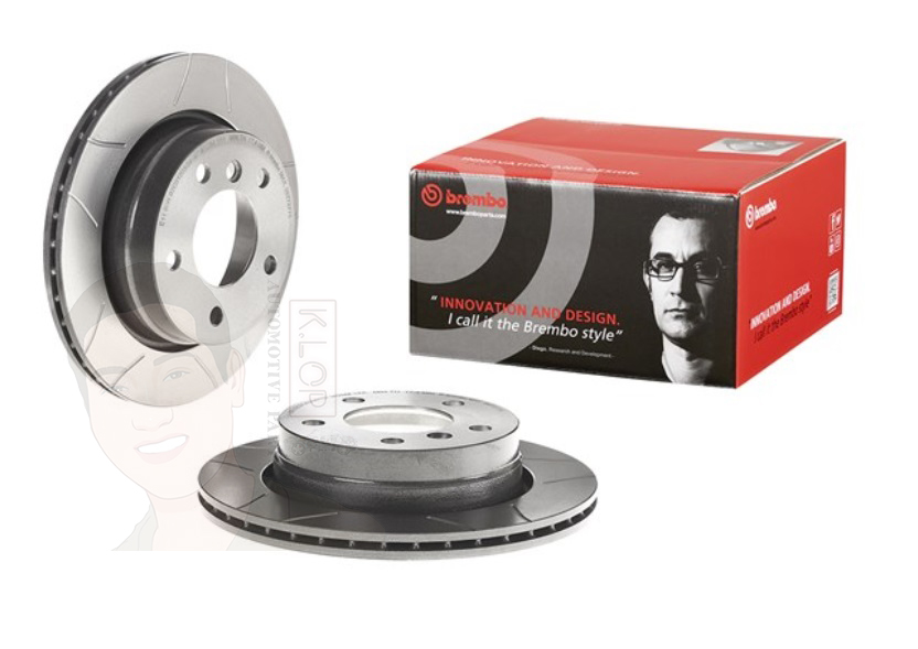 จานเบรค-หลังรุ่น XMAX (ยี่ห้อ Brembo) BMW 3 E36 E46 (318i 320i) (HC)