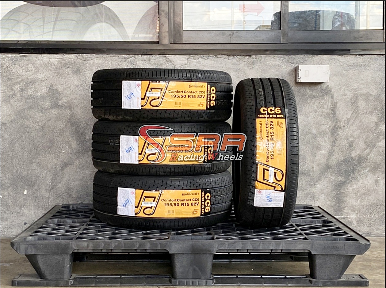 CONTINENTAL ComfortContact CC6 195/50R15 ราคาพิเศษ ชุดละ 5,800฿