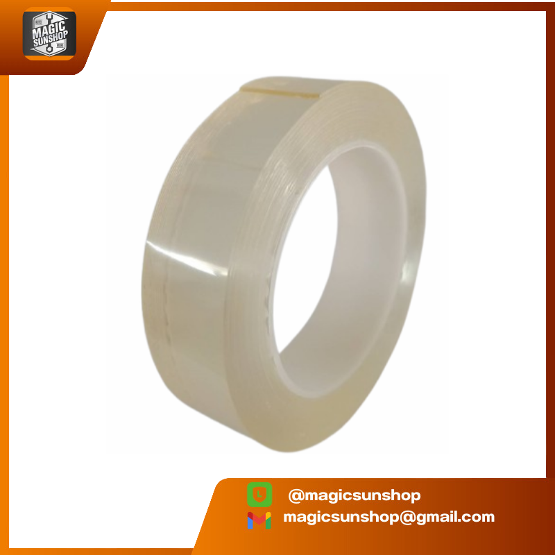 เทปกาวสองหน้า สีใส Clear Double-sided adhesive Wide 3CM x 5M x T 1MM