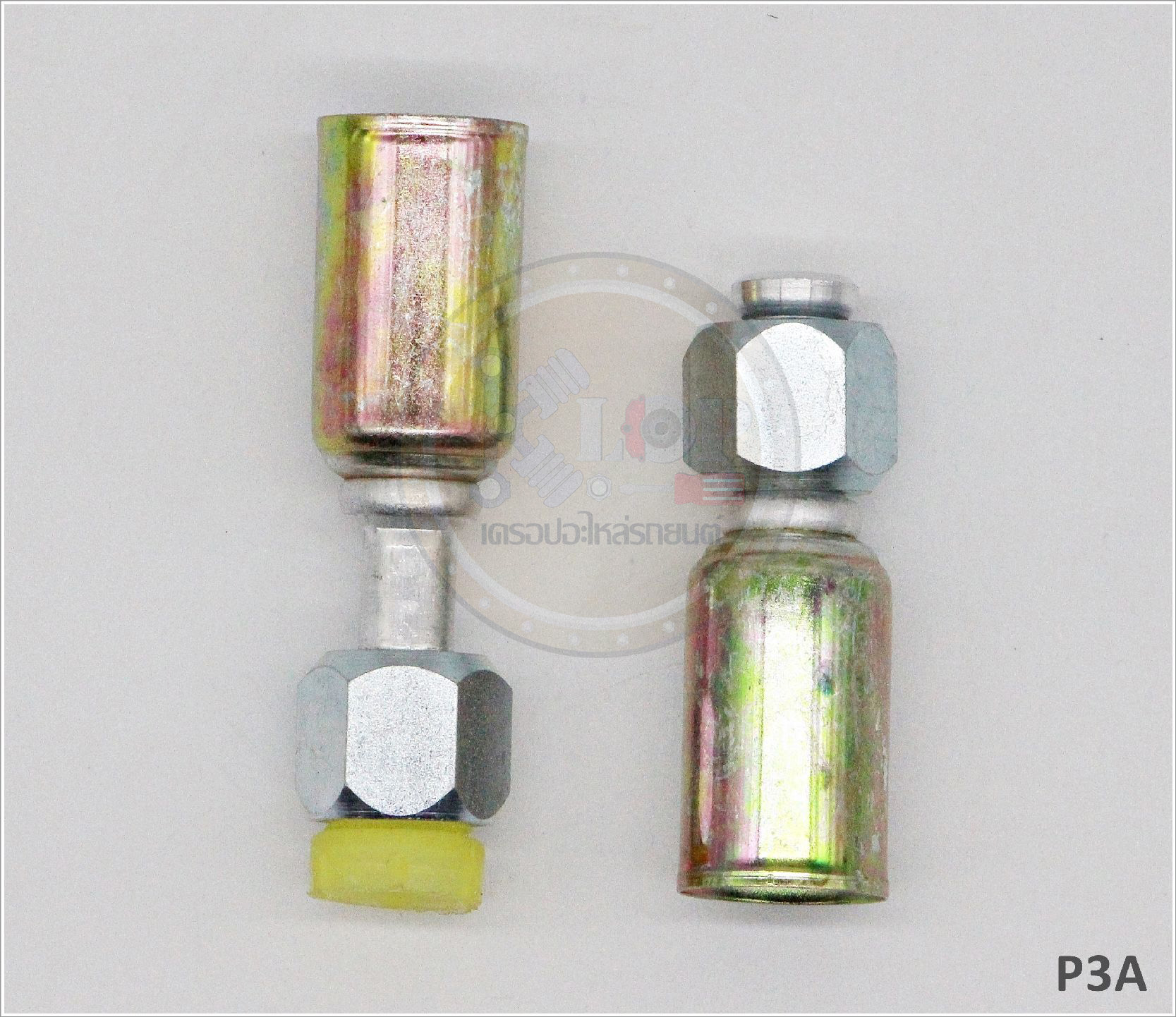 P3A พิตติ้ง 3/8นิ้ว -180องศา เตเปอร์ R12 (ปลอกเหล็ก) (Vinn)