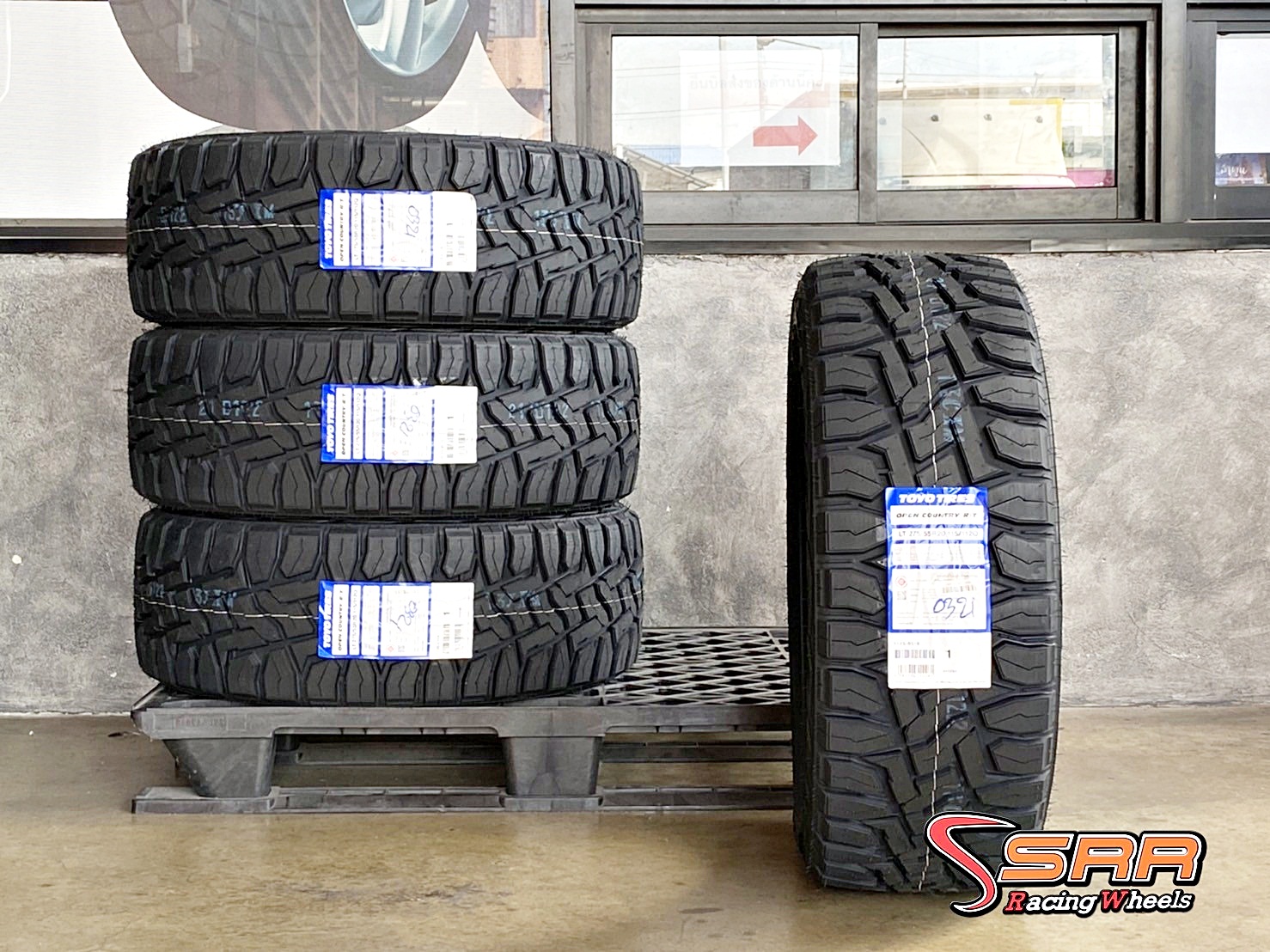 TOYO OPEN COUNTRY R/T 275/55R20 ยางญี่ปุ่นเข้าใหม่ปี21 ราคาพิเศษ