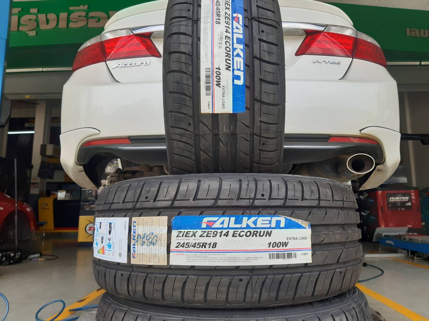 FALKEN ZE914 ECORUN 245/45R18 ยางไทยปี20 ราคาพิเศษ