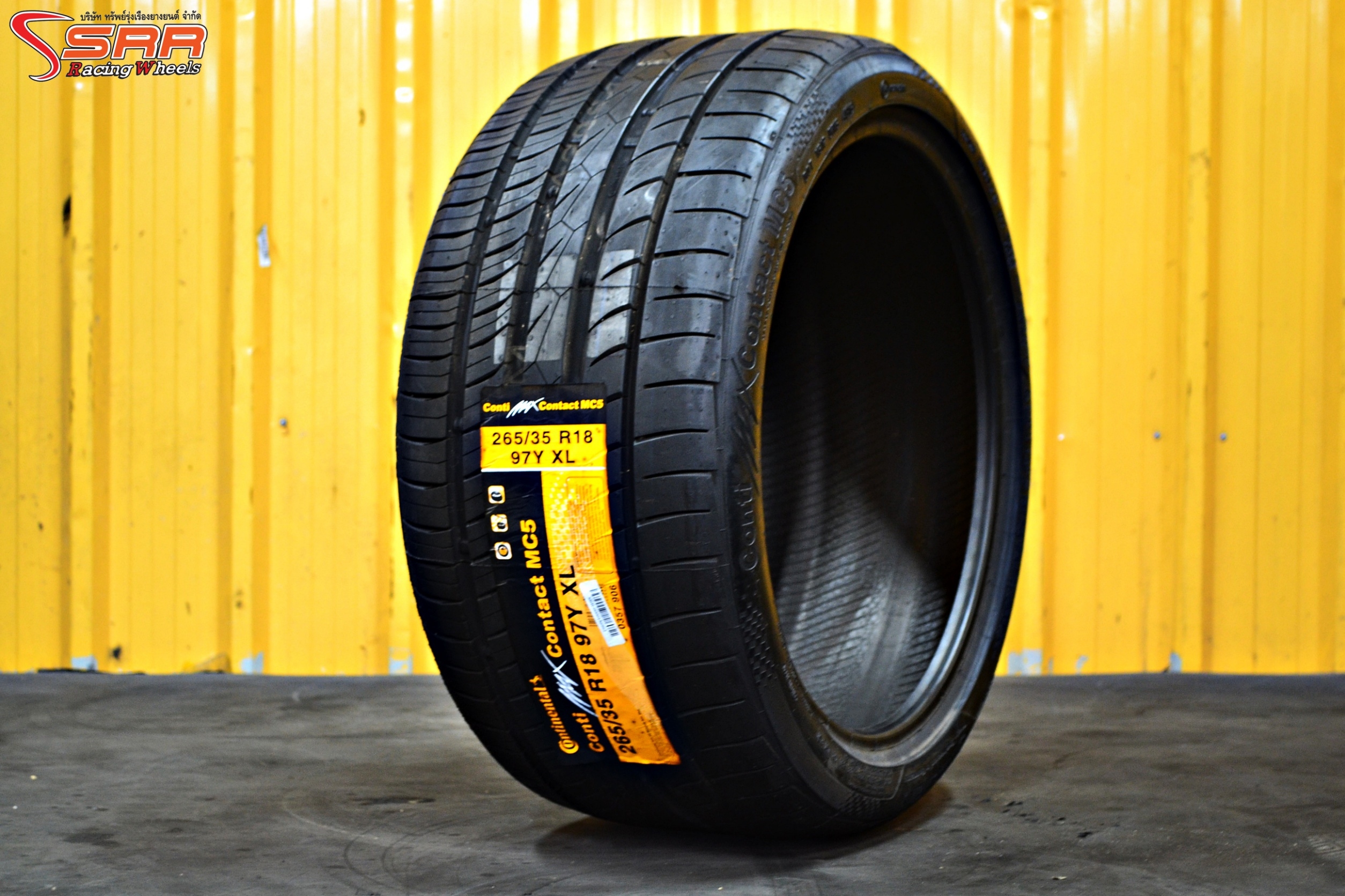 Continental MC5 265/35R18 ลดราคาพิเศษ เส้นละ 2,500 บาท