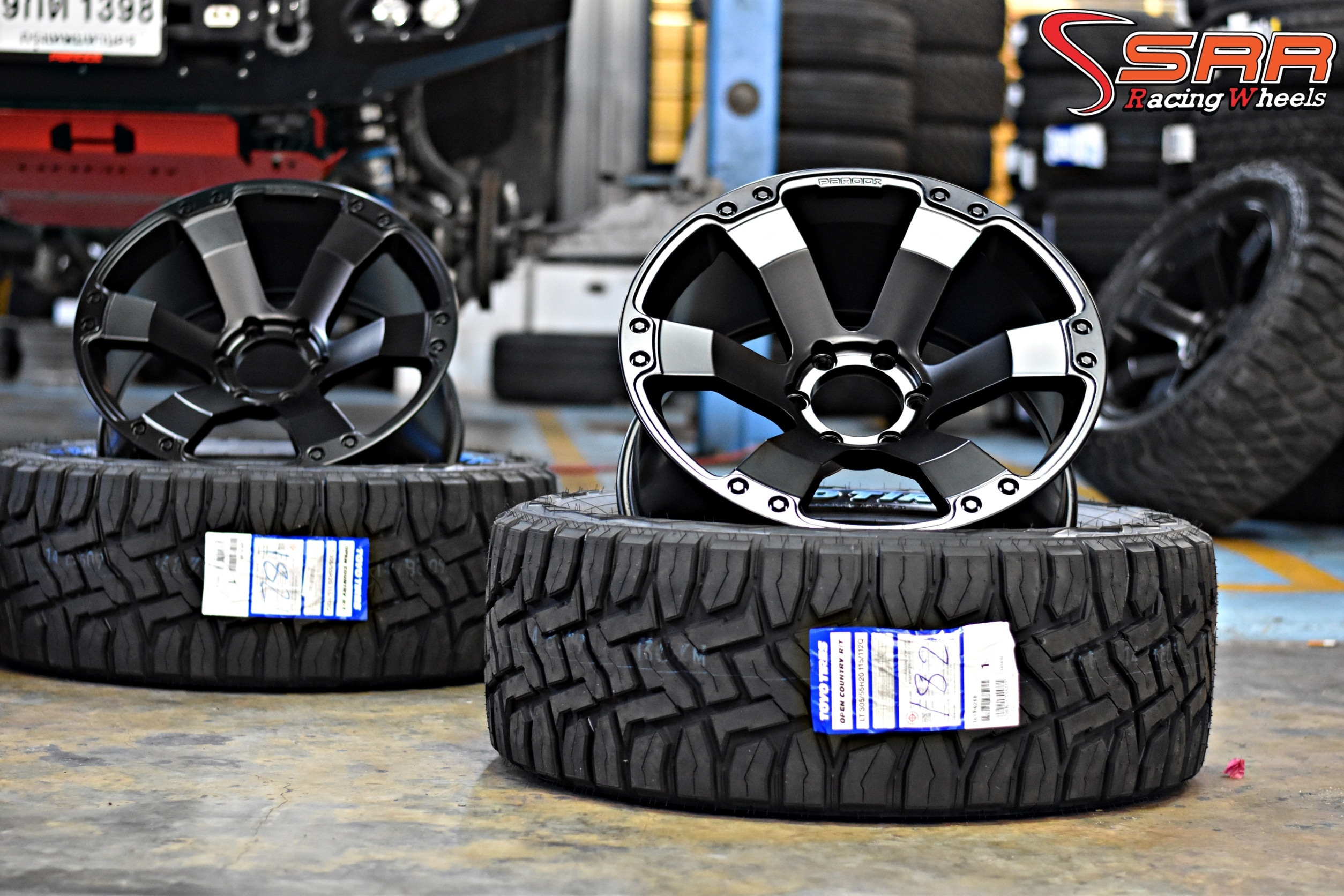 PARODI ROAR 20x9.5 6H139.7 ET10 BLACK FLAT