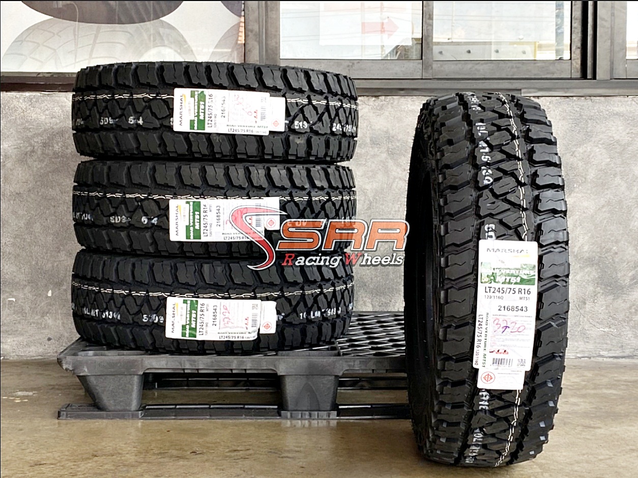 MARSHAL ROAD VENTURE MT51 245/75R16 ยางใหม่มัดเทอร์เรน ราคาพิเศษ