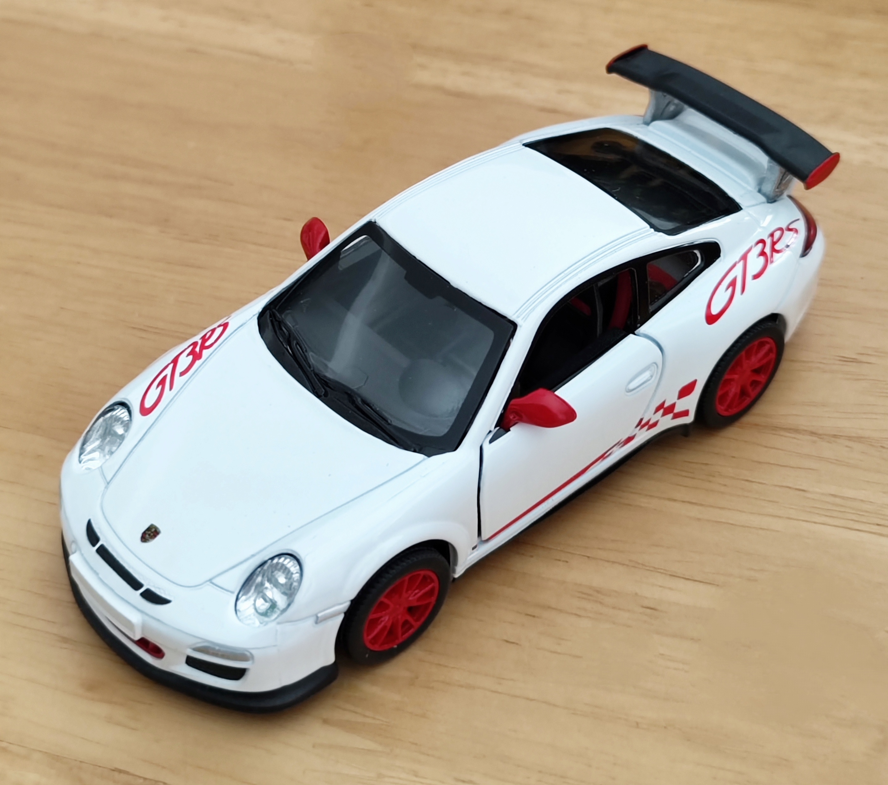2010 Porsche 911 GT3 RS โมเดลรถเหล็ก (ปลีก-ส่ง)