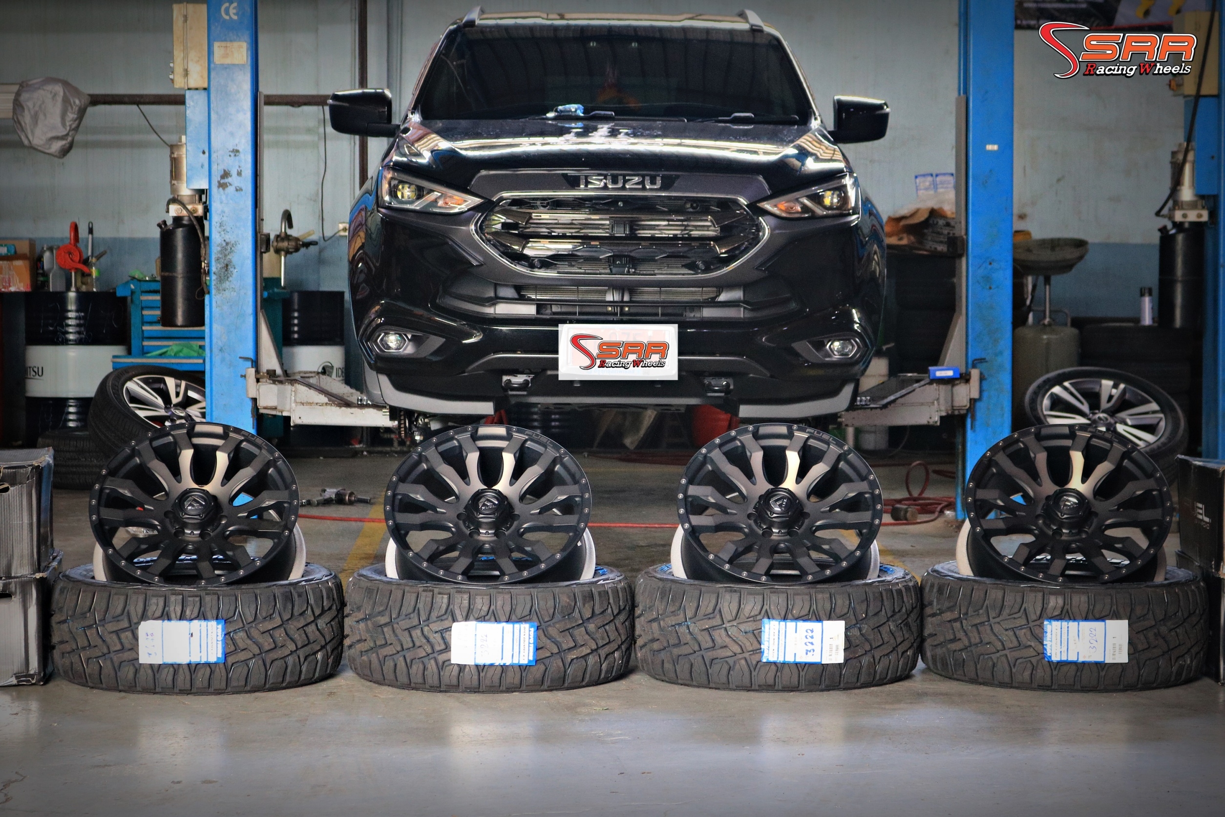 FUEL BLITZ ขอบ20 พร้อมยางTOYO ติดตั้งรถ ISUZU MU-X