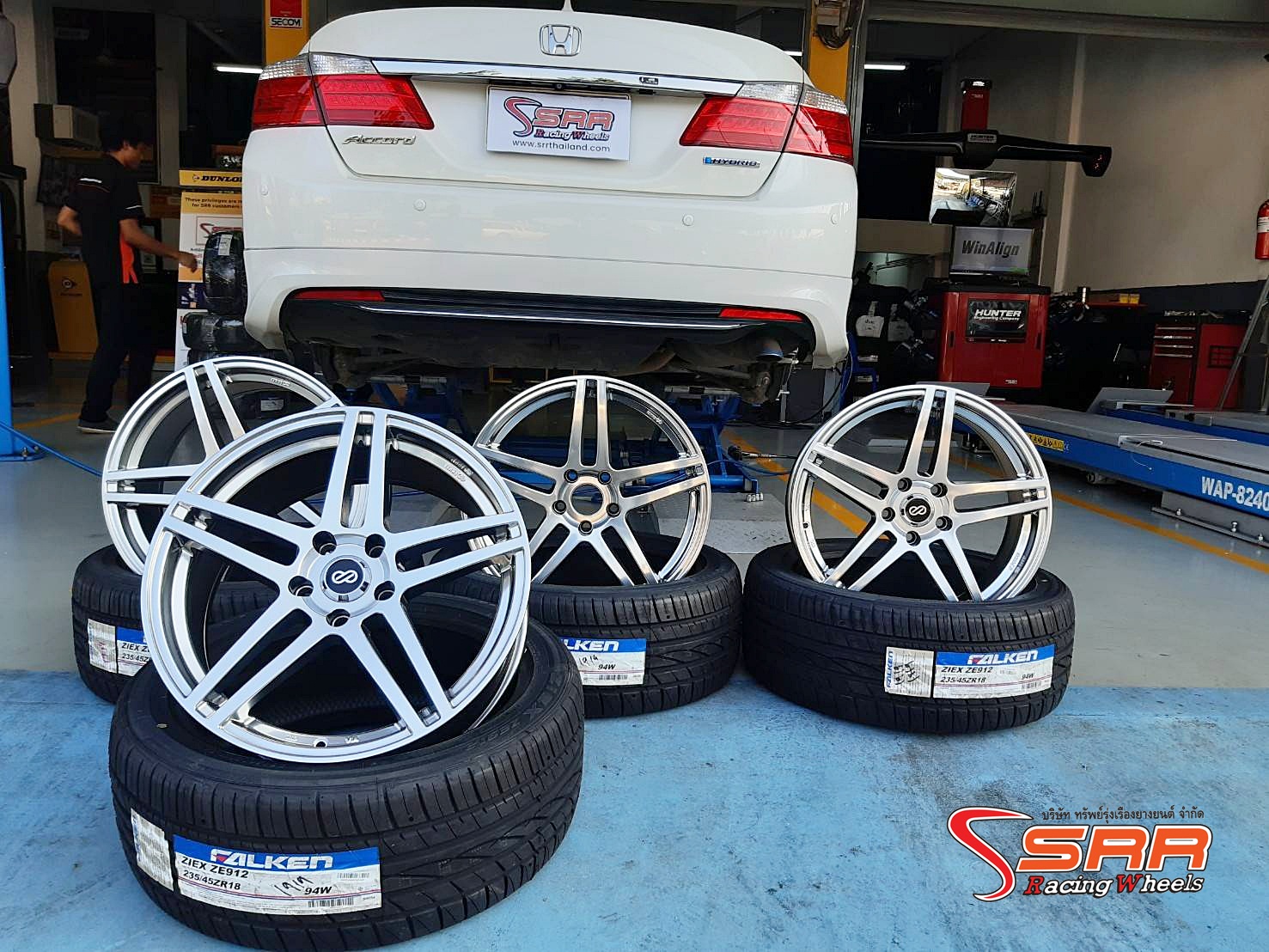 ENKEI SL46 RSF5 ขอบ18 ET40 5x114.3 GTM1