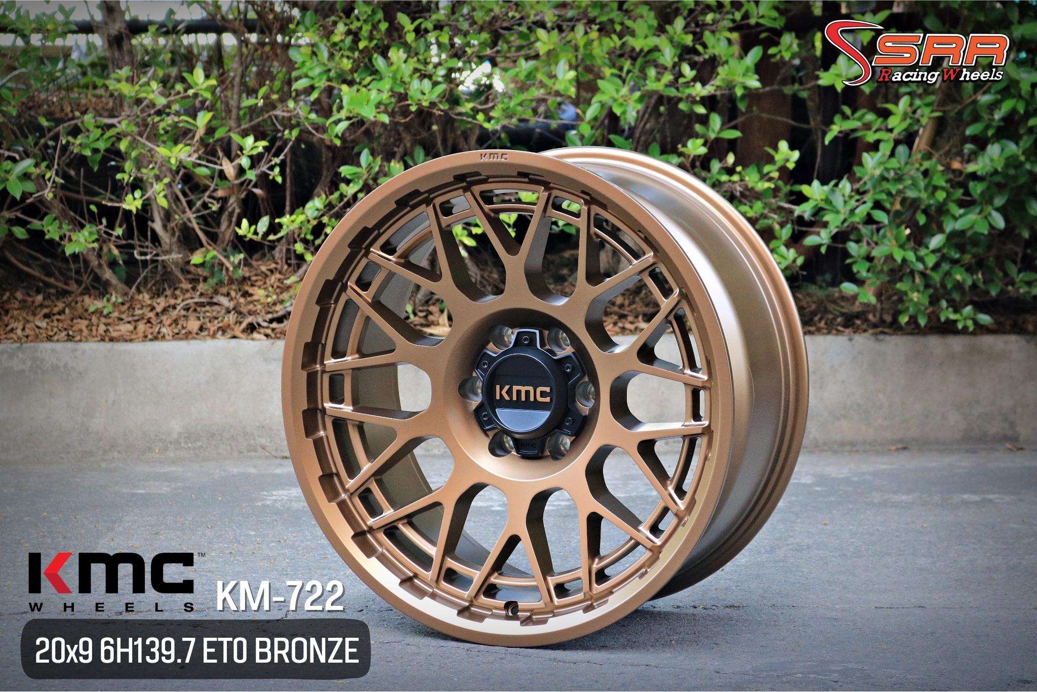 KMC KM722 ขอบ20 6x139.7 ET0 BRONZE ราคาพิเศษ