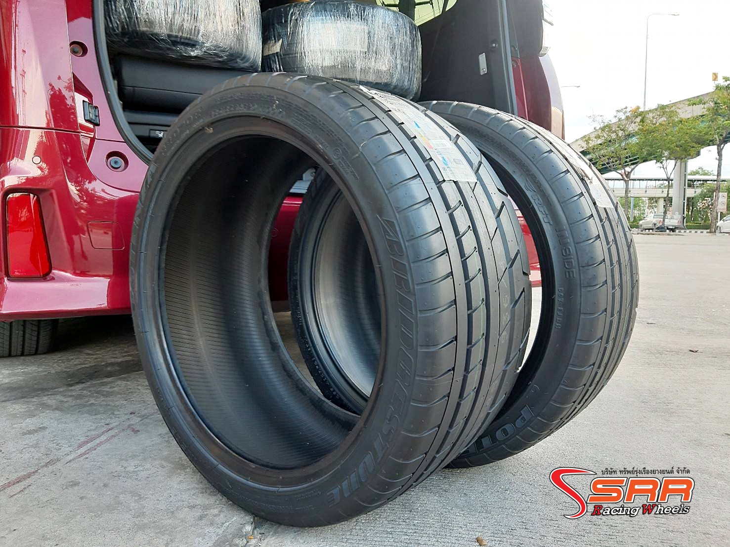 BRIDGESTONE POTENZA RE070R RFT 255/40R20-285/35R20 ลดราคาพิเศษ