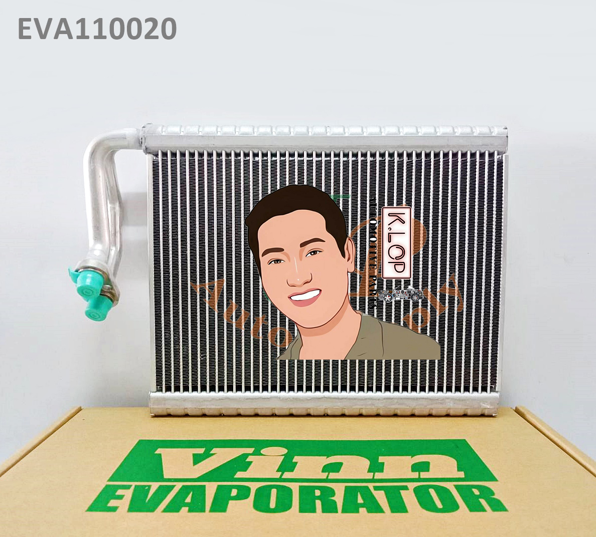EVA110020 คอยล์เย็น(Vinn) SANY SY55C (Parallel)
