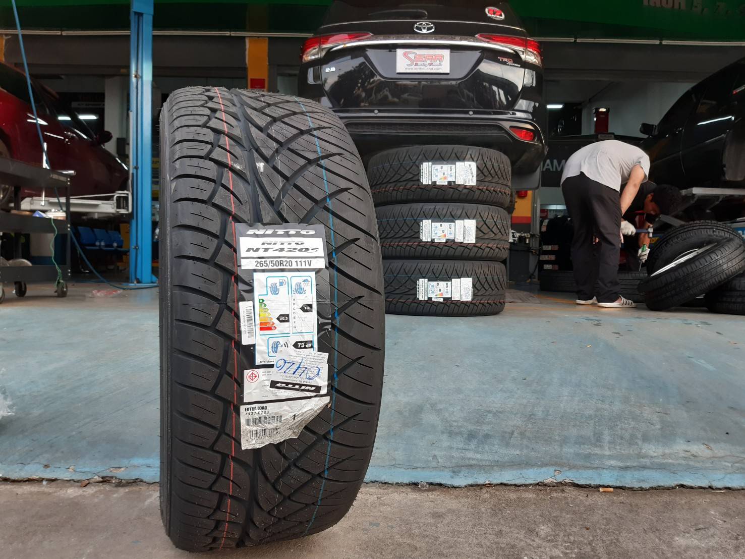 NITTO NT420S 265/50R20 ยางใหม่ปี2021 ราคาพิเศษ