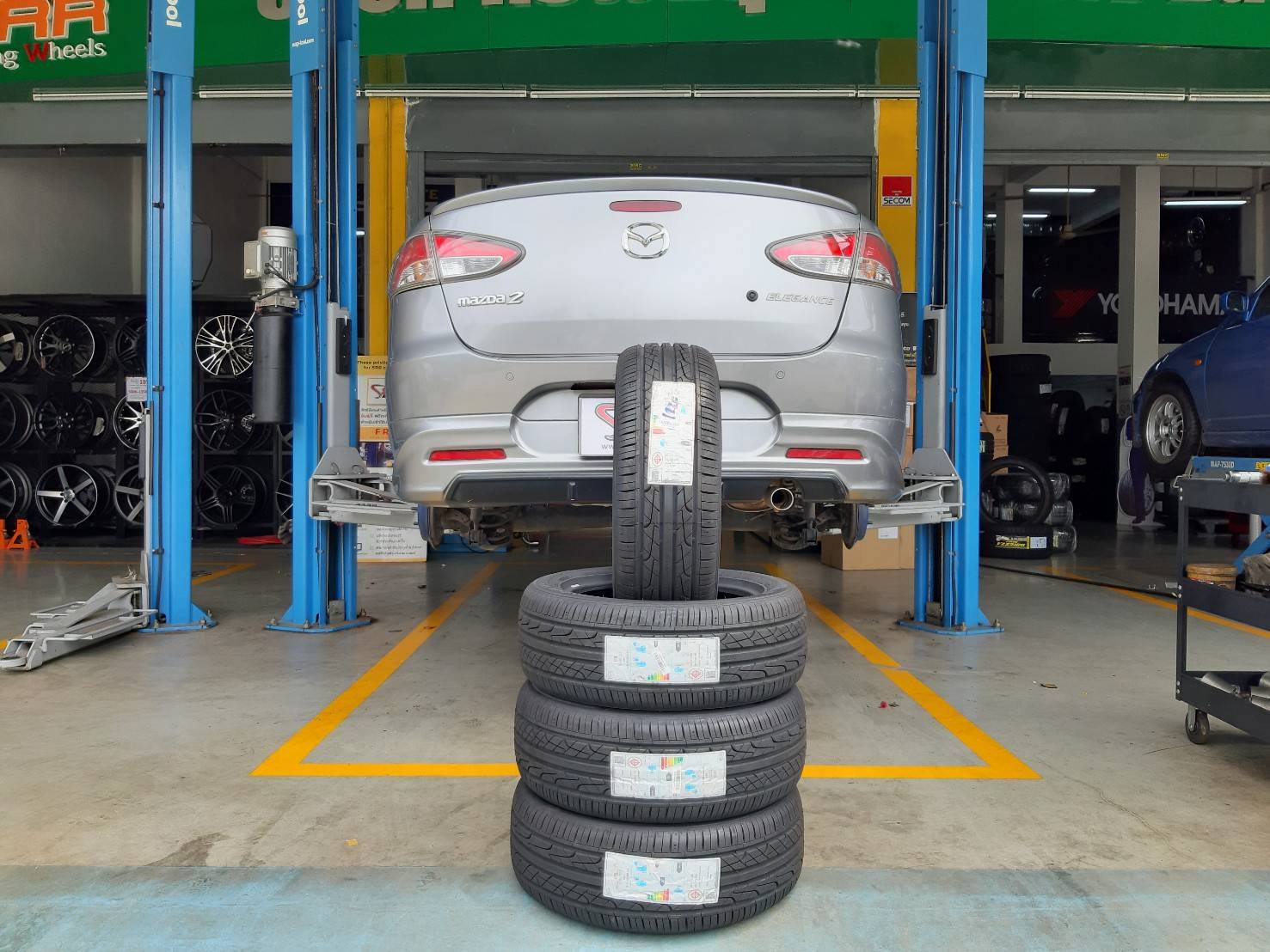 HANKOOK VENTUS V2 CONCEPT2 195/55R15 ยางปี20 ราคาพิเศษ