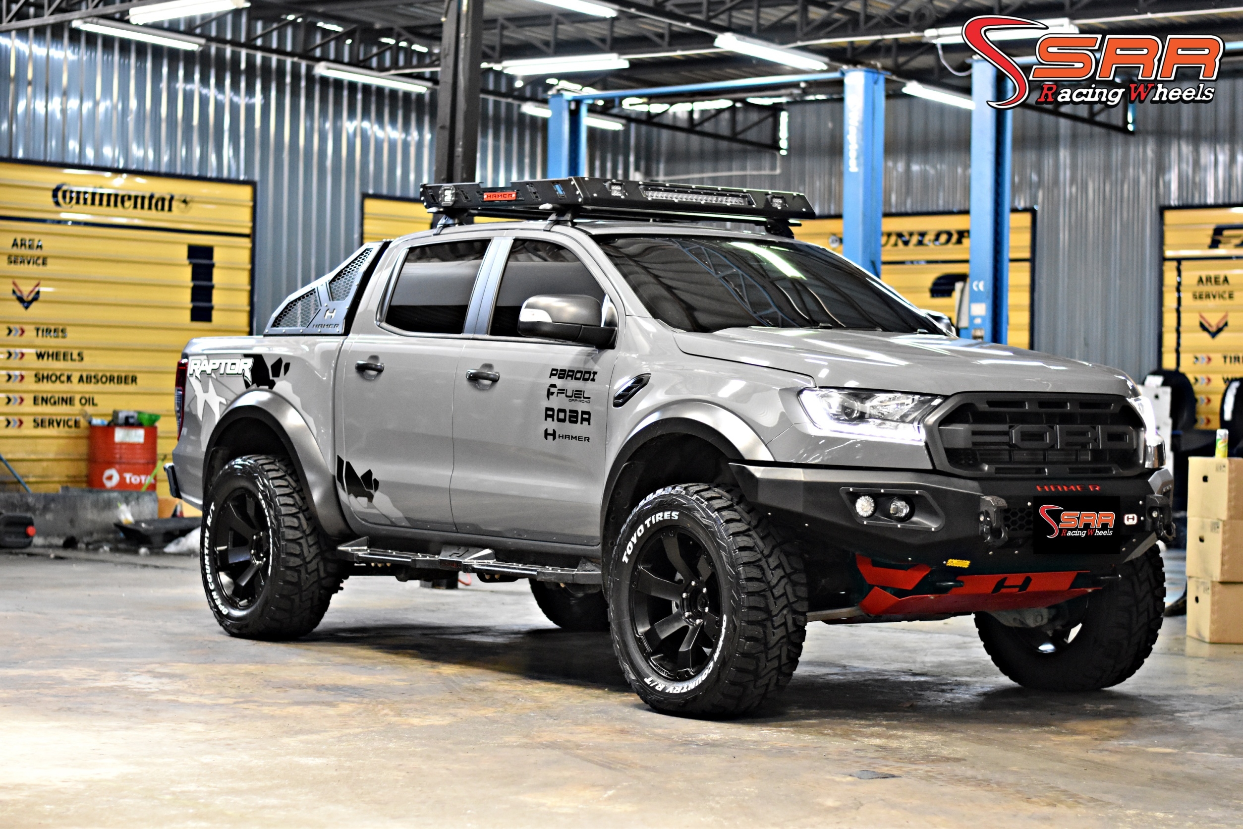 PARODI ROAR 20x9.5 6H139.7 ET10 BLACK FLAT