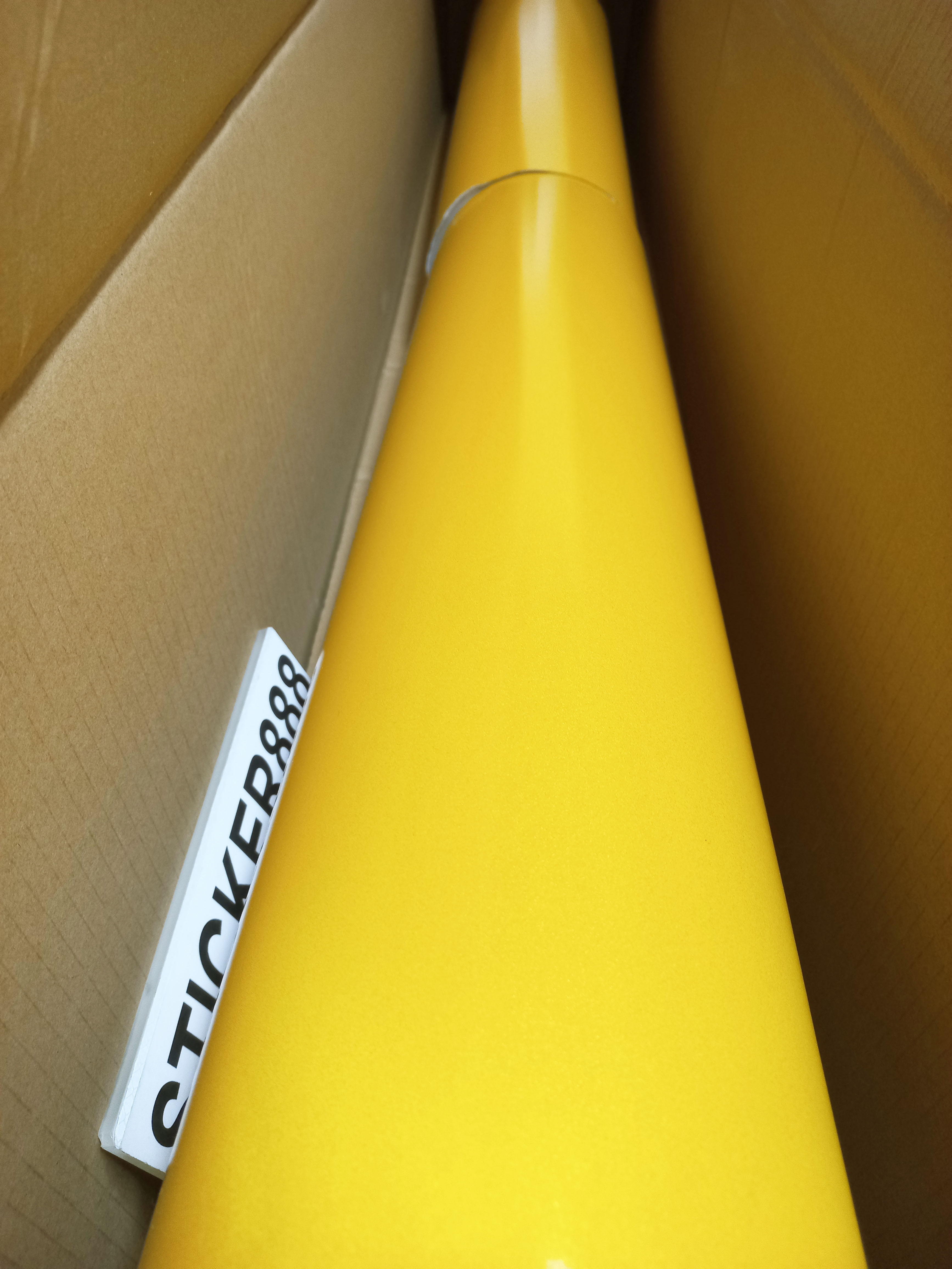 สติ๊กเกอร์สะท้อนแสง 3M แท้ 610C-11 สีเหลือง 24 นิ้ว Commercial GRADE 610 Series งานจราจร