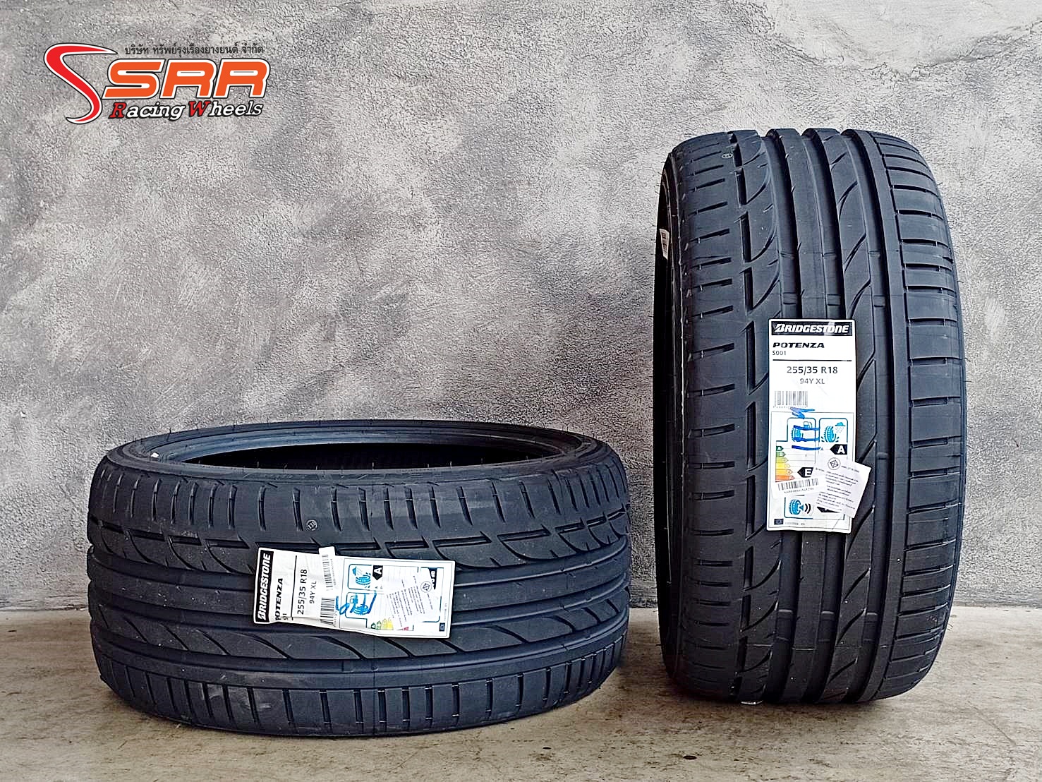 BRIDGESTONE POTENZA S001 255/35R18 ยางใหม่ปี19 ยางนำเข้าราคาพิเศษ