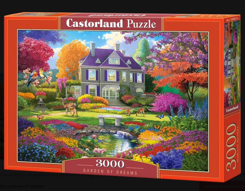 Castorland - Garden of Dreams by Bigelow 3000 pcs.