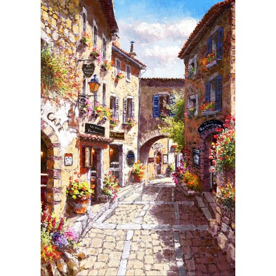 Bluebird Puzzle - Eze Village by Sam Park 1000 pcs.