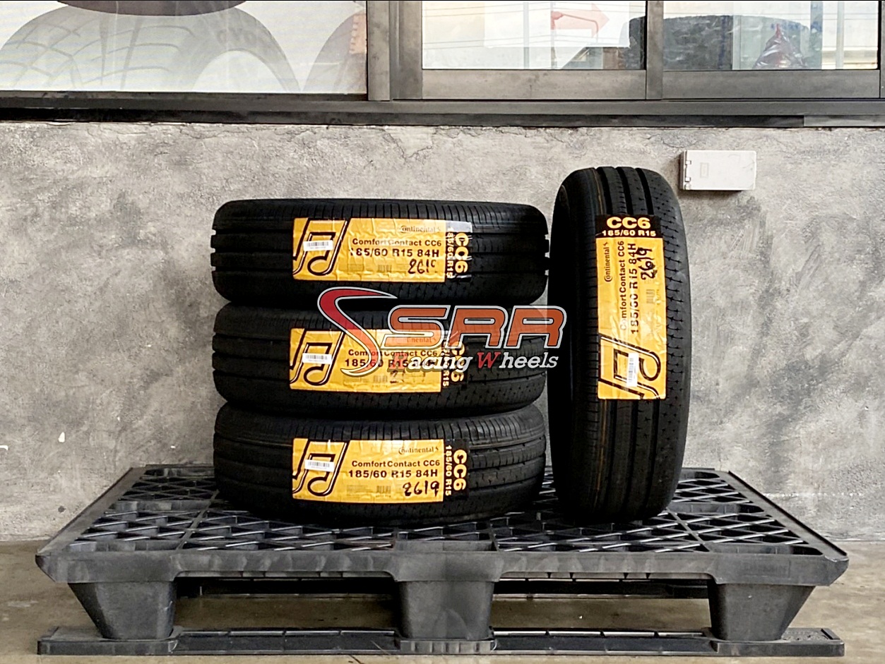 CONTINENTAL ComfortContact CC6 185/60R15 ราคาพิเศษ ชุดละ 5,000฿