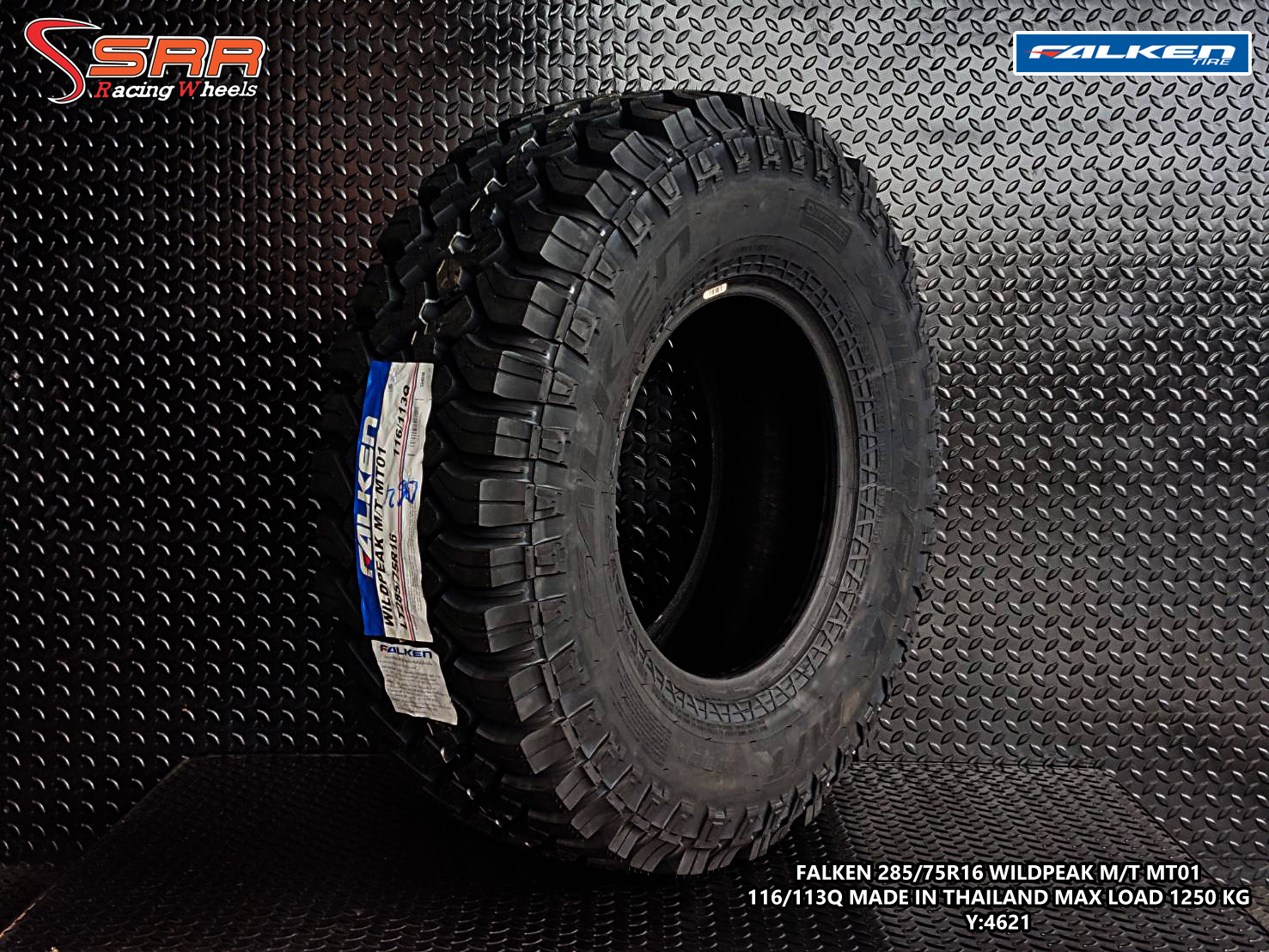 FALKEN WILDPEAK M/T MT01 285/75R16 ยางใหม่ปี2021 ราคาพิเศษ