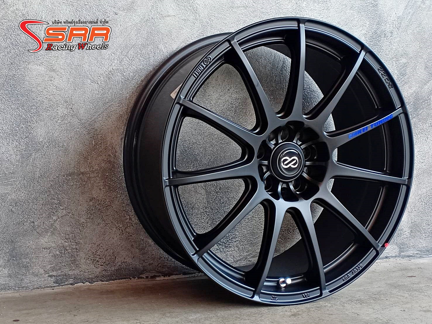 ENKEI TUNING SC22 ขอบ18 ET+40 10H100-114.3 DBK2K