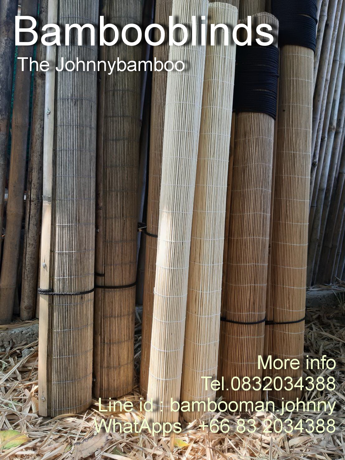 มู่ลี่ไม้ไผ่ Bambooblinds