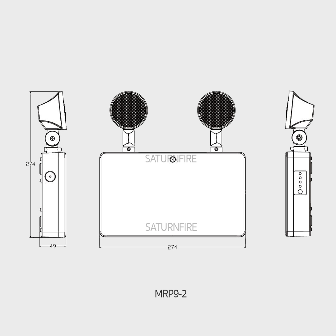 ไฟฉุกเฉิน MICRO POWER, MPR9-2