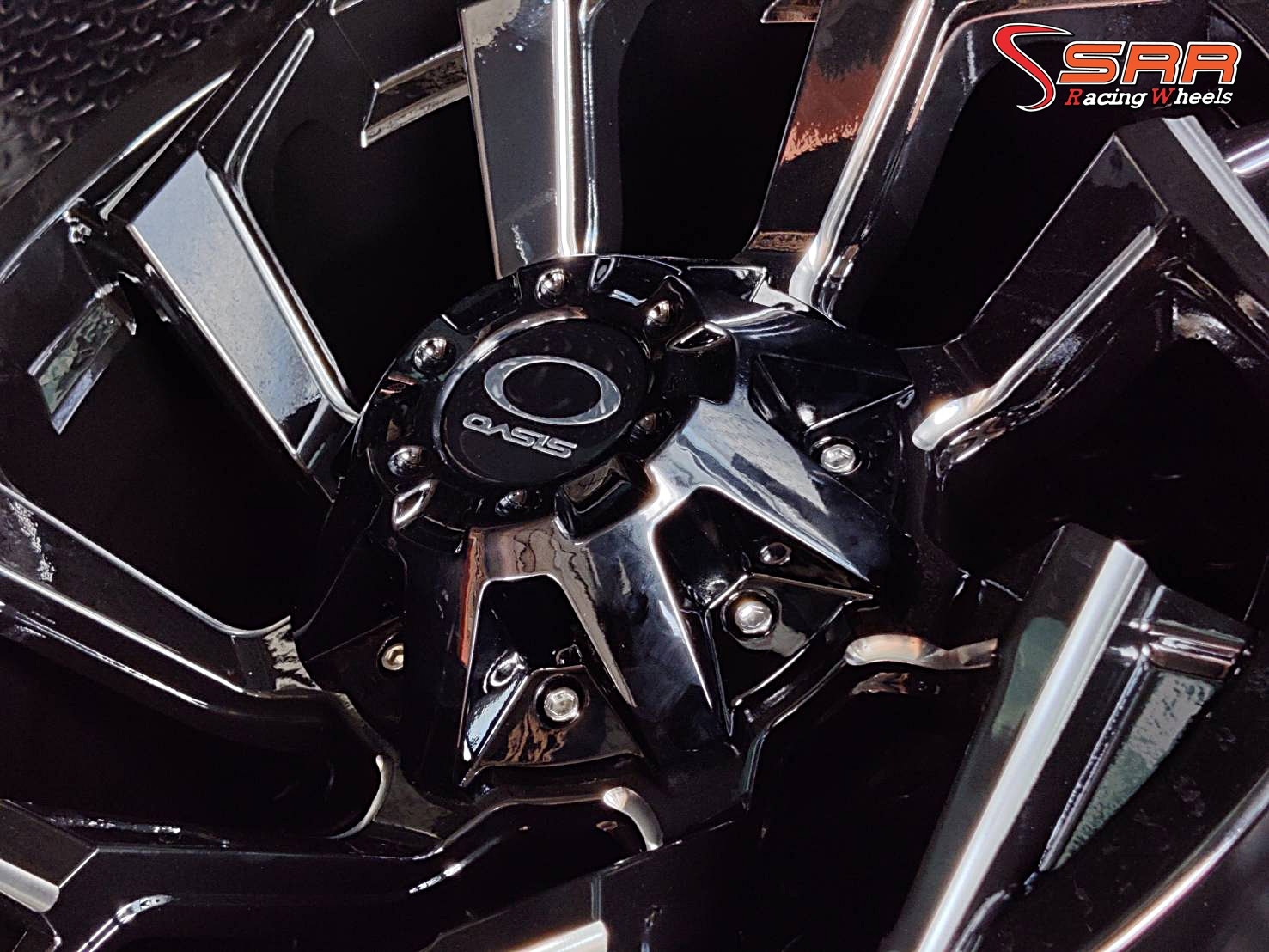 OASIS TORNADO ขอบ16 6H139.7 ET0 GLOSS BLACK+MILLING ราคาพิเศษ