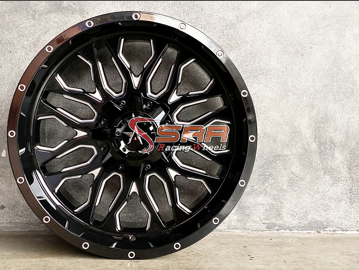 OASIS OW-DUO 20x10 6x139.7 ET-18 BLACK & MILLED