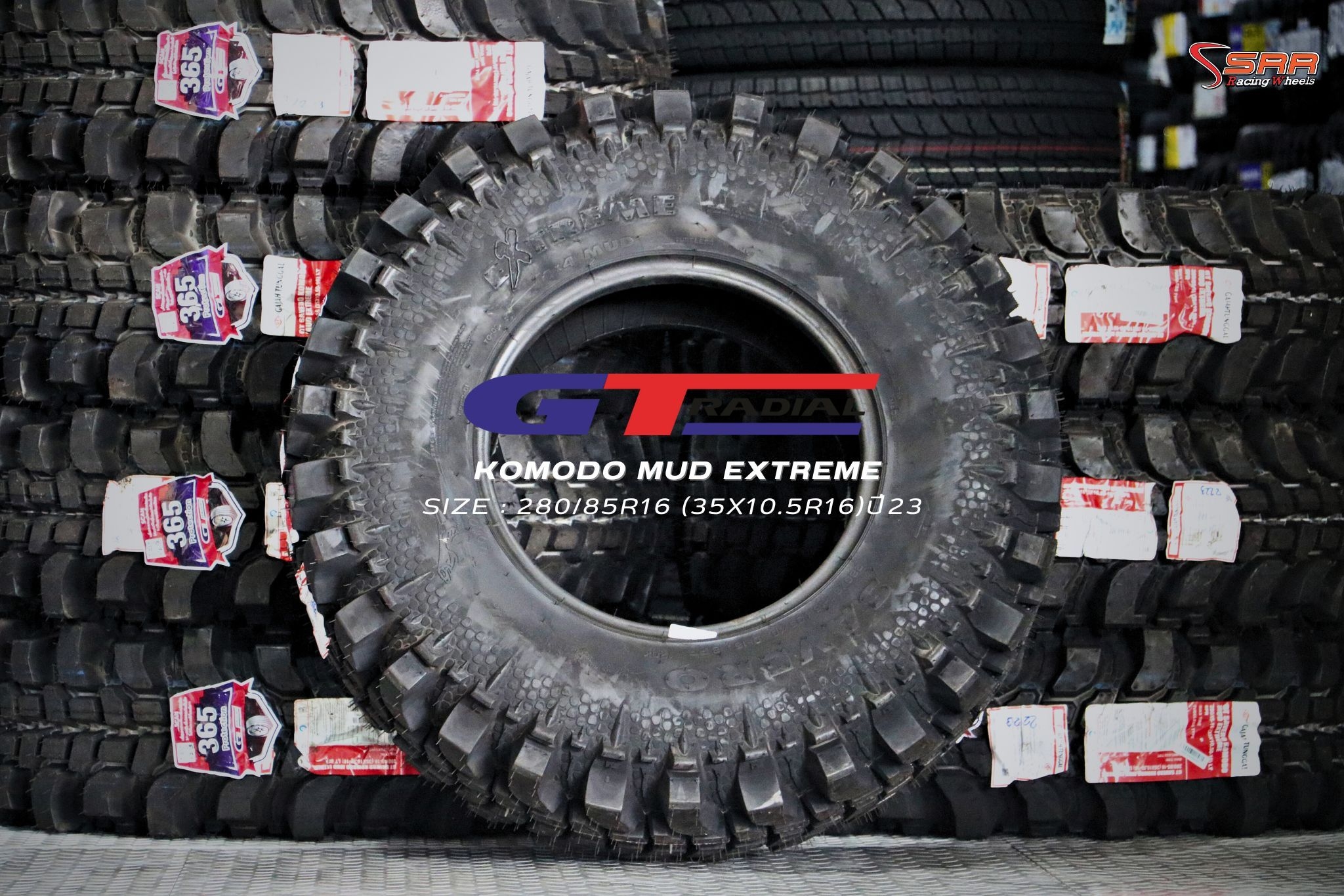 GTRADIAL SAVERO KOMODO MUD EXTREME 35X10.5R16 ยางมัด ราคาพิเศษ