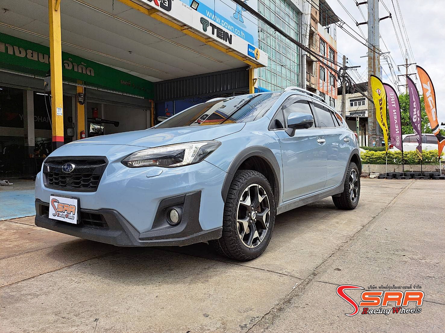 FALKEN WILDPEAK AT3WA 225/55R17 ติดตั้งรถ SUBARU XV