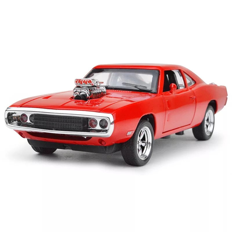 โมเดลรถเหล็ก Dodge charger มีเสียง มีไฟ Fast and Furious Scale 1:32 (ปลีก-ส่ง)