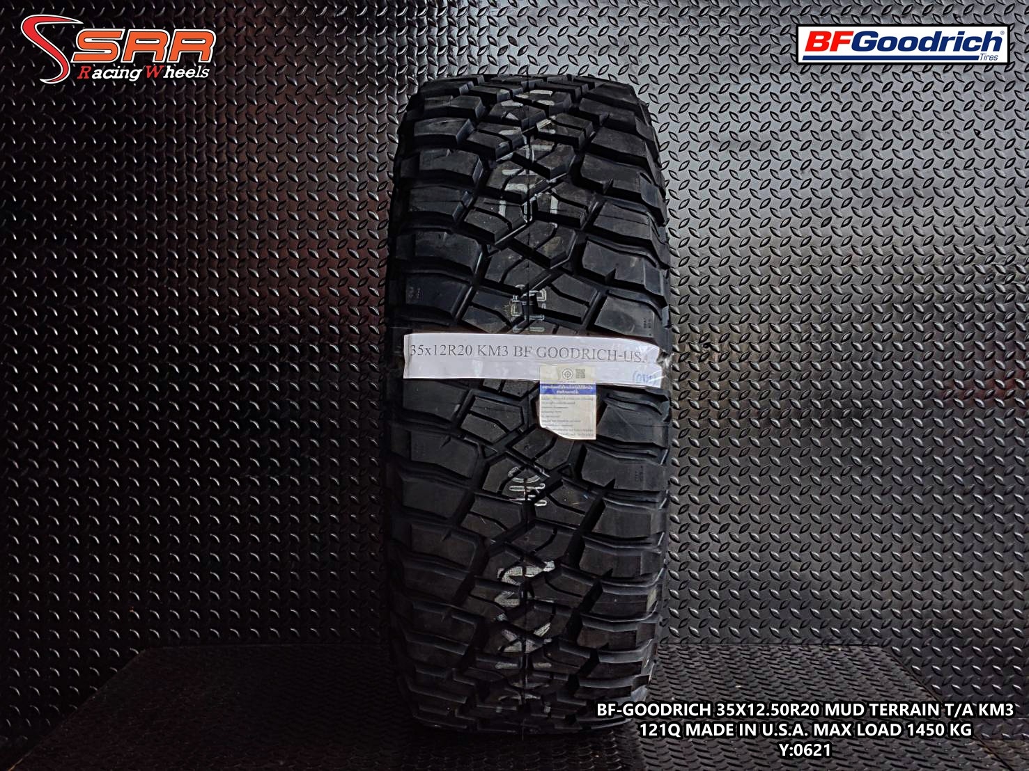 BFGoodrich Mud-Terrain KM3 35X12.50R20 ยางใหม่ปี2021 ราคาพิเศษ