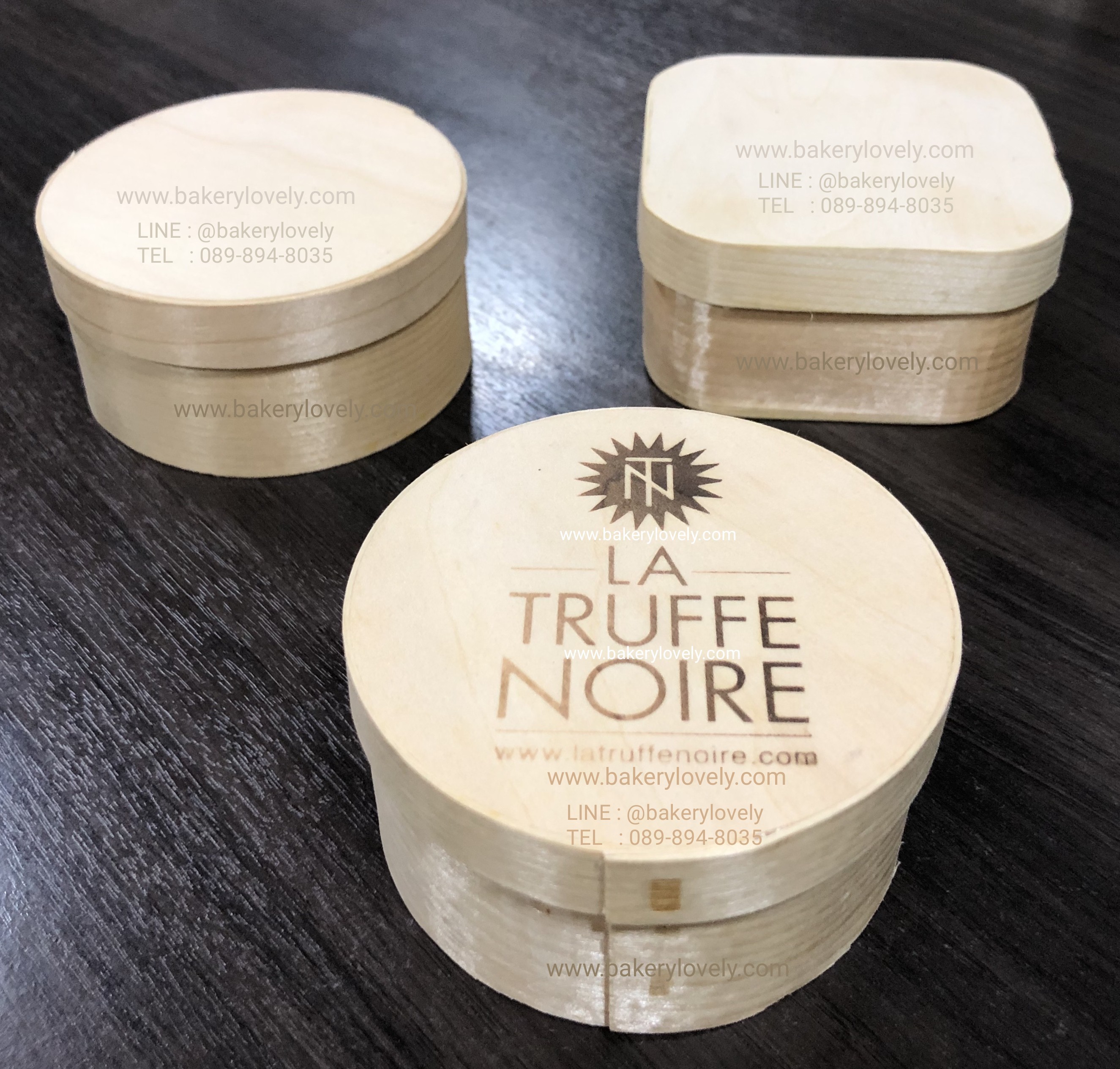 ถ้วยไม้ใส่ขนม