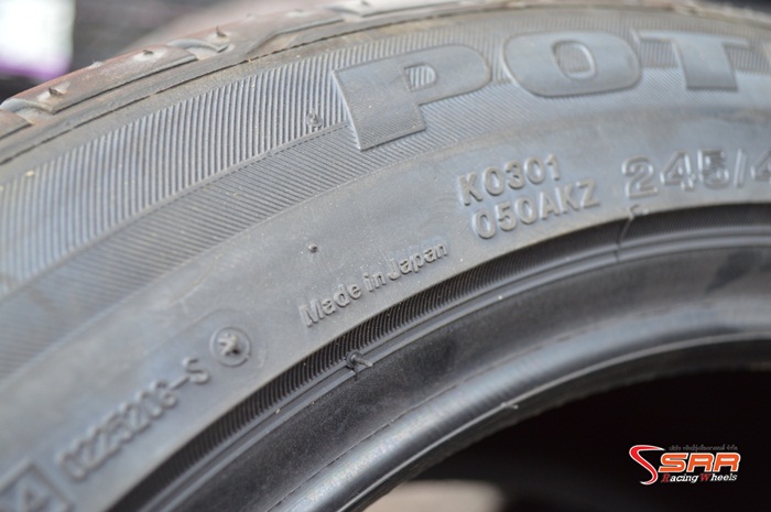 BRIDESTONE POTENZA RE050A 245/45R18 เส้นละ 6,000 บาท