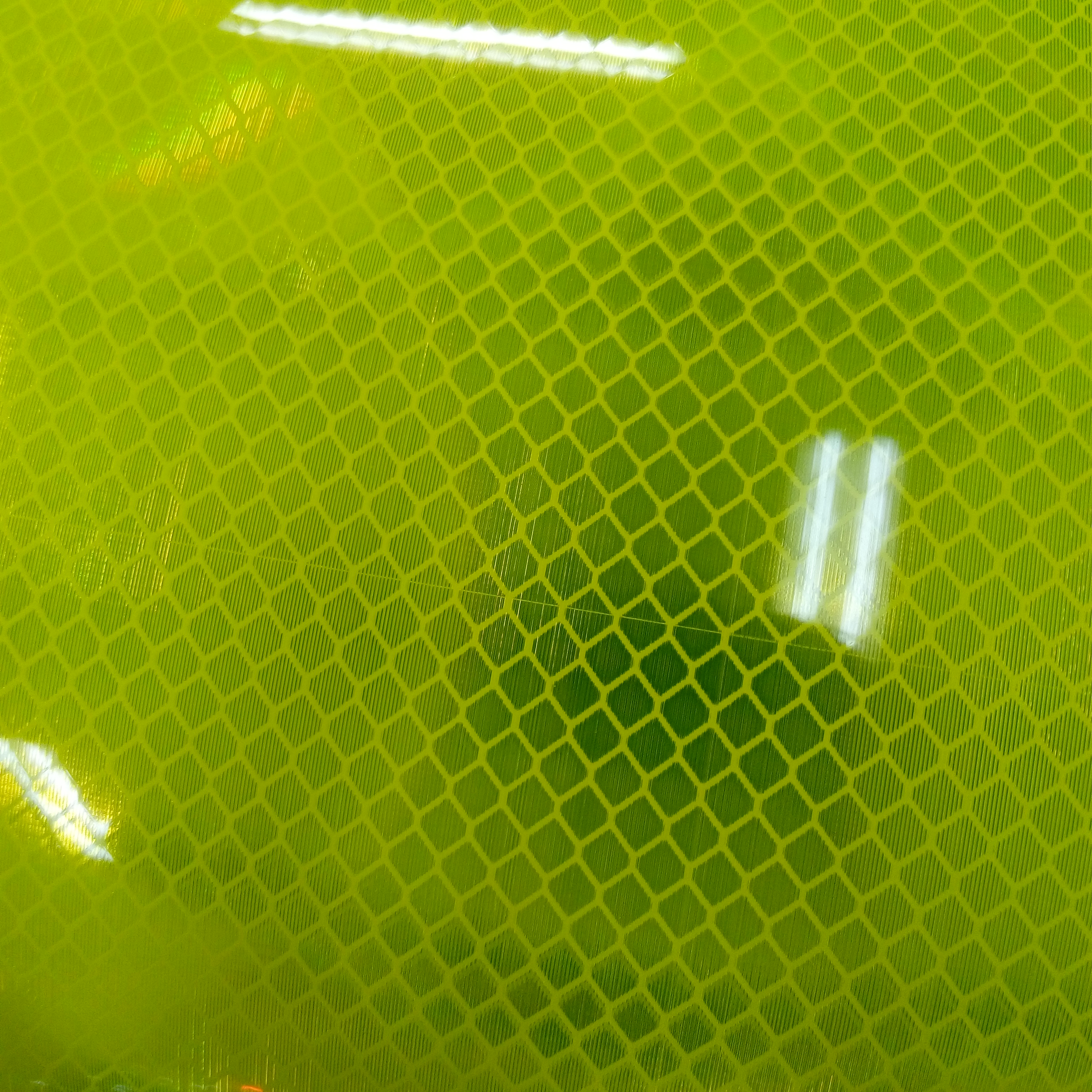 สติ๊กเกอร์สะท้อนแสง ไดมอน 3M แท้ 48 นิ้ว X 45.72 เมตร GRADE Flourescent DIAMOND Prismatic