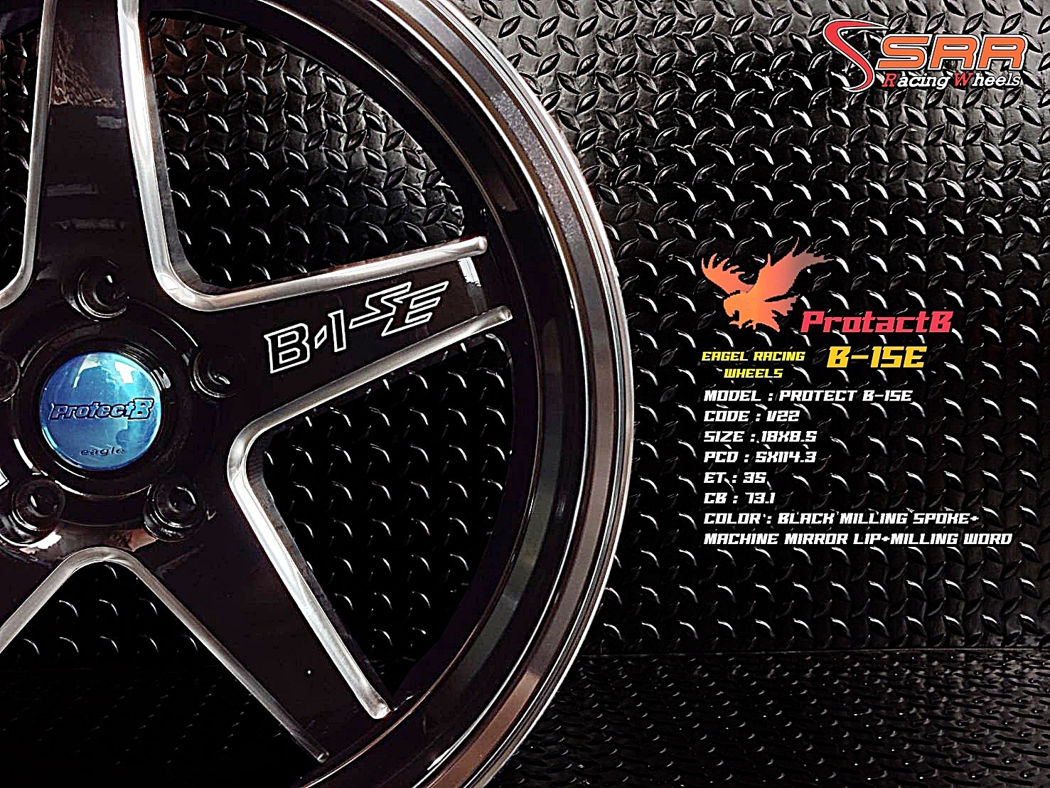 OASIS VIP22 B-1SE ขอบ18 5H114.3 ET35 ราคาพิเศษ