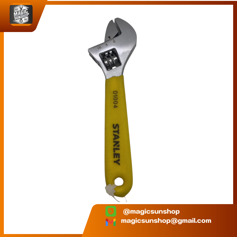 929843 Stanley B Series STAD01004-23 (4"/100mm) Adjustable Wrench with Plastic Handle