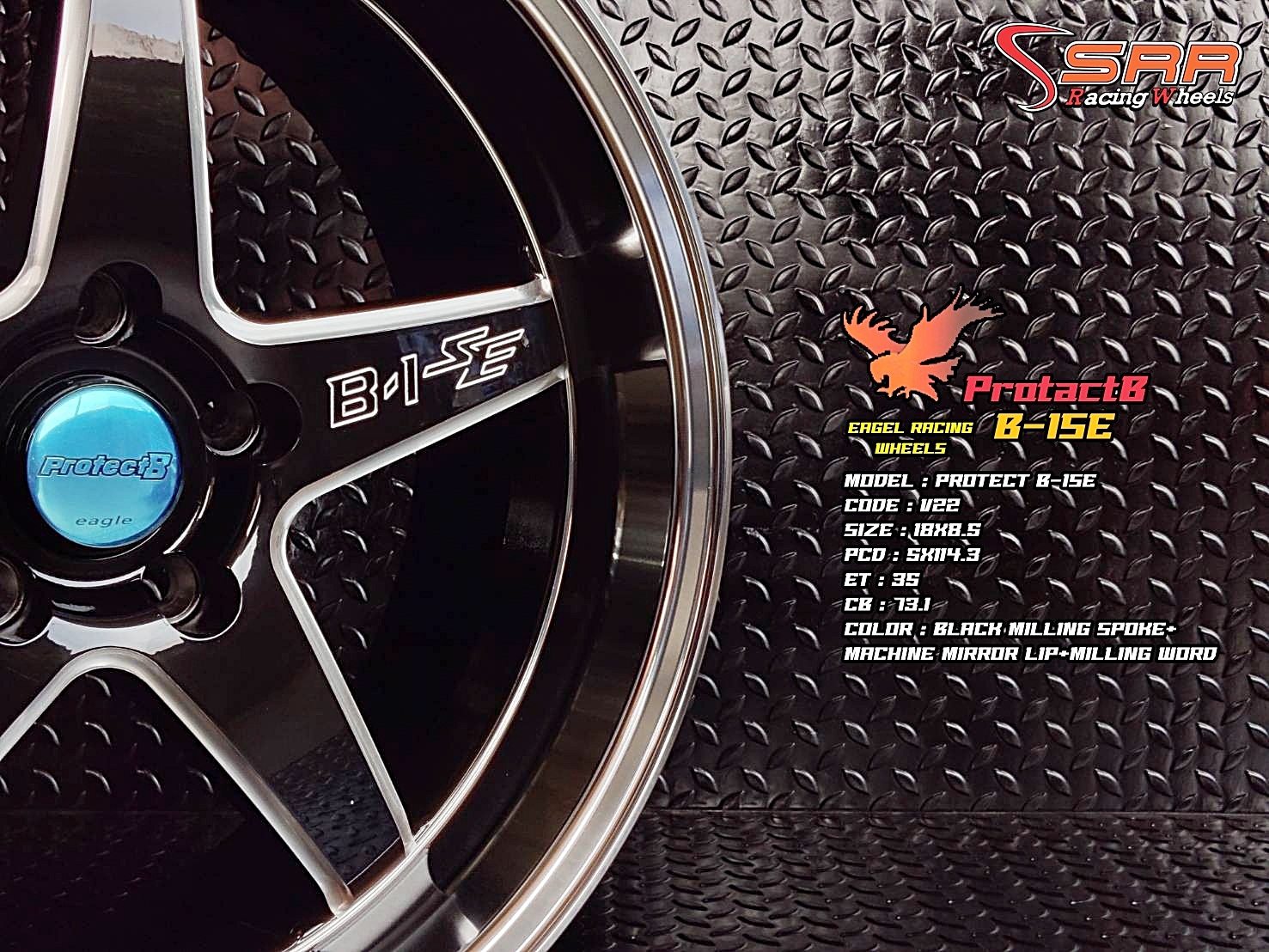 OASIS VIP22 B-1SE ขอบ18 5H114.3 ET35 ราคาพิเศษ